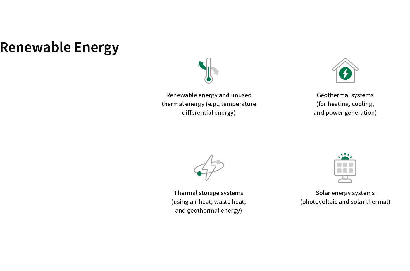 Renewable Energy